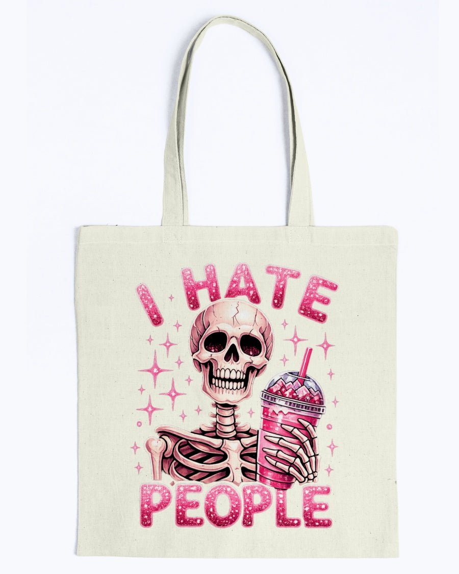 I hate People Canvas Promo Tote - Stay Feral Co.