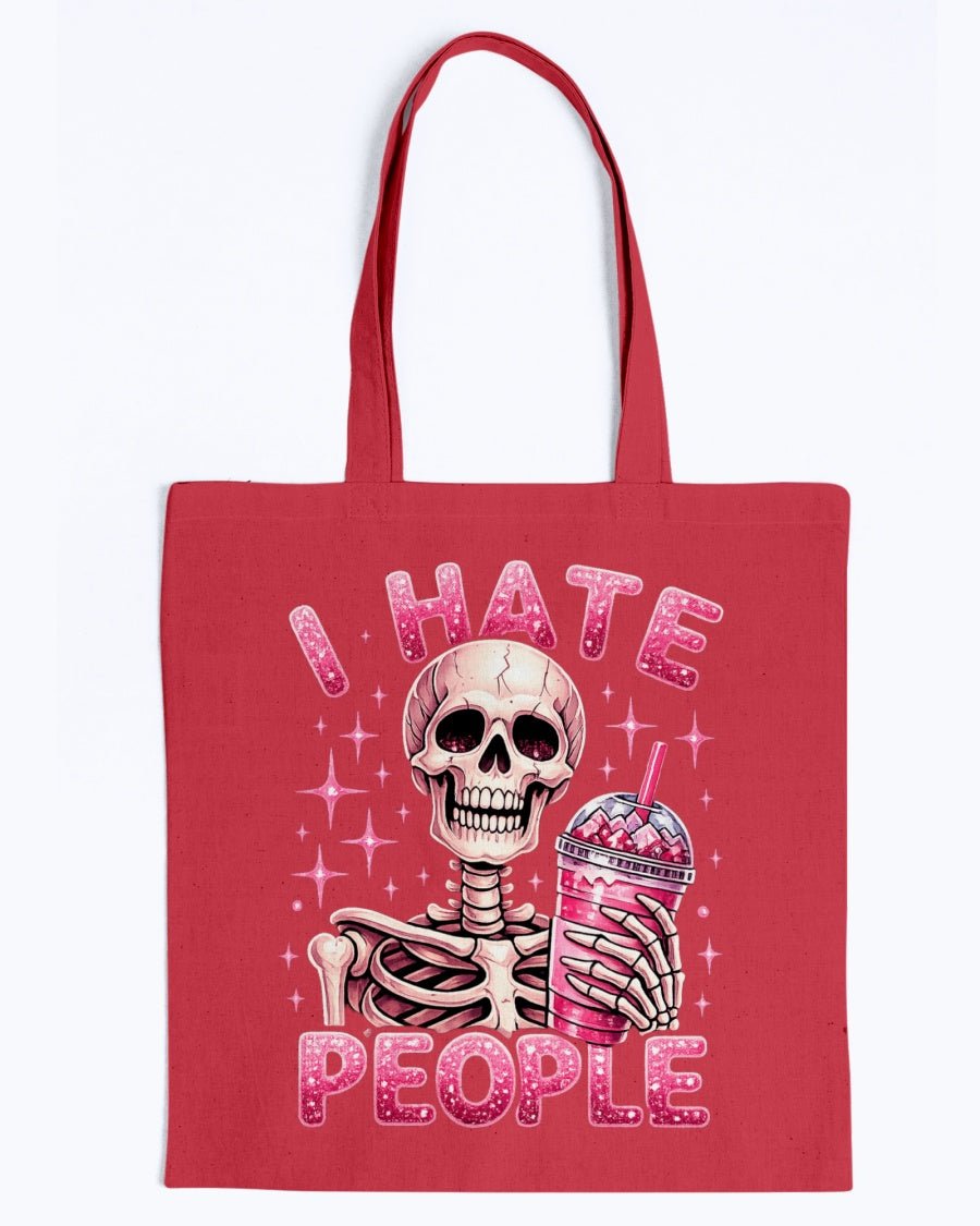 I hate People Canvas Promo Tote - Stay Feral Co.