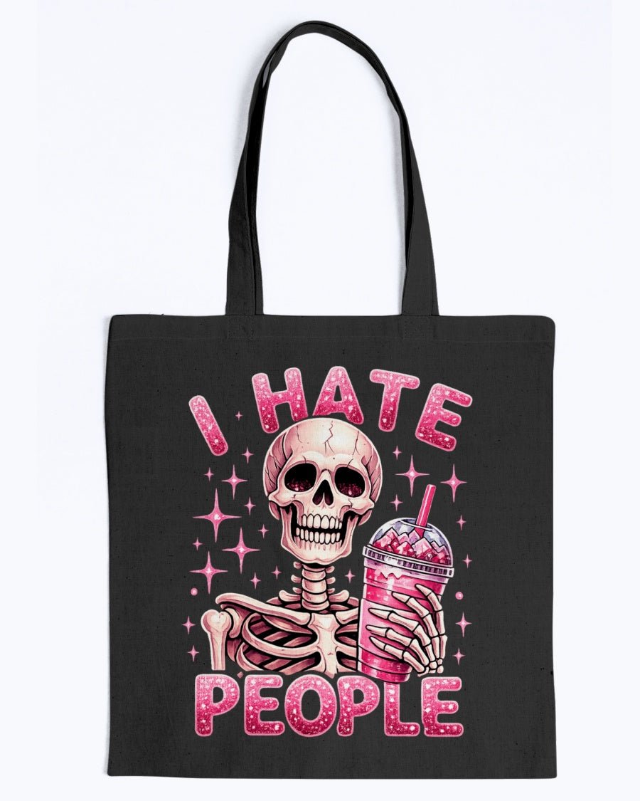I hate People Canvas Promo Tote - Stay Feral Co.