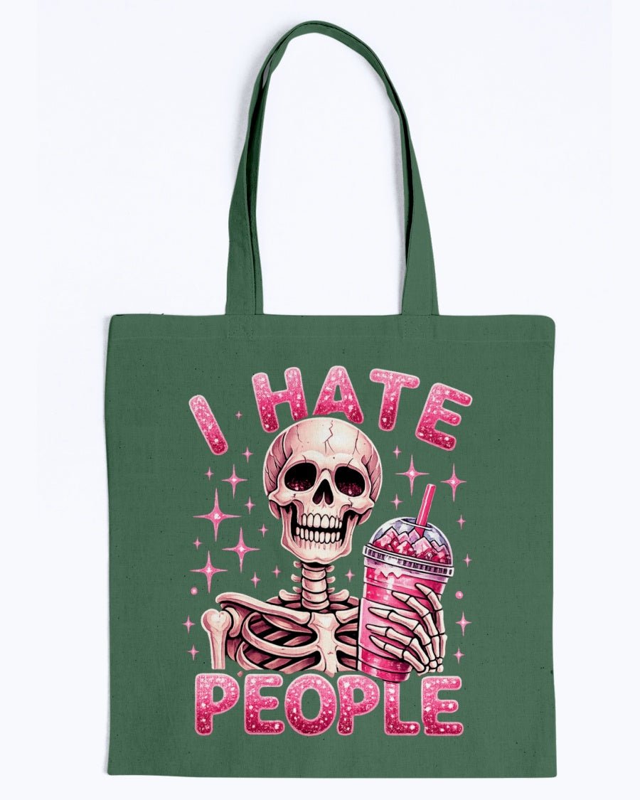 I hate People Canvas Promo Tote - Stay Feral Co.