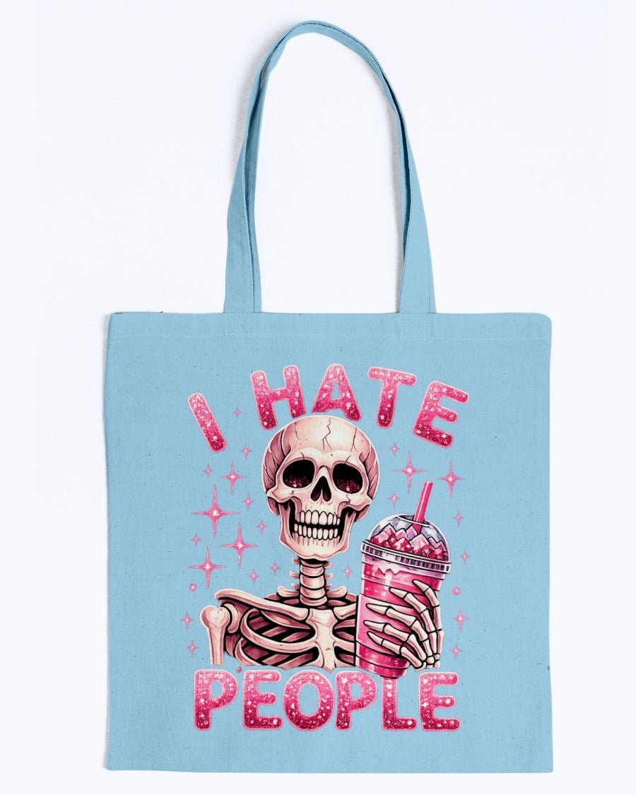I hate People Canvas Promo Tote - Stay Feral Co.