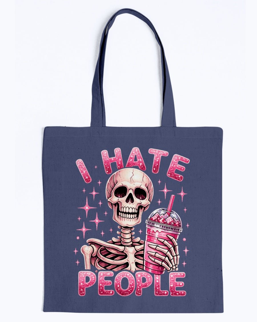 I hate People Canvas Promo Tote - Stay Feral Co.