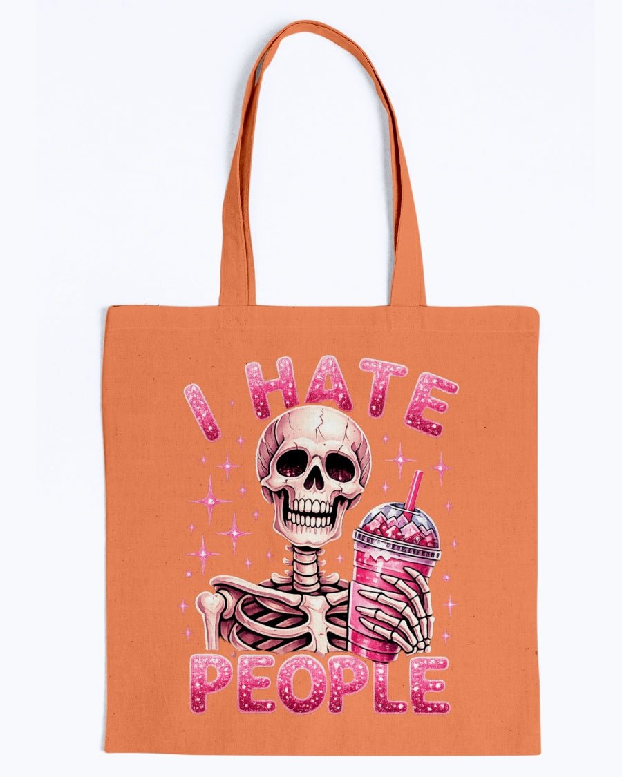 I hate People Canvas Promo Tote - Stay Feral Co.