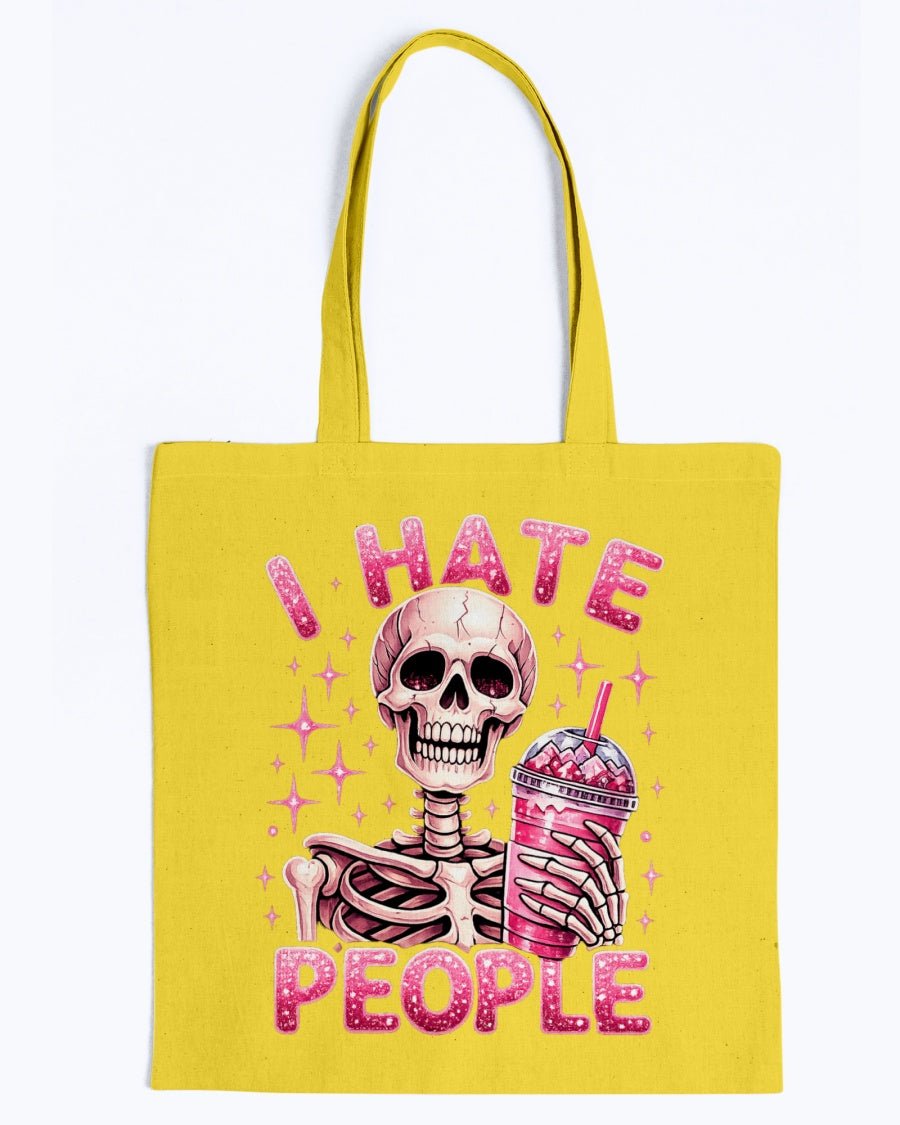 I hate People Canvas Promo Tote - Stay Feral Co.