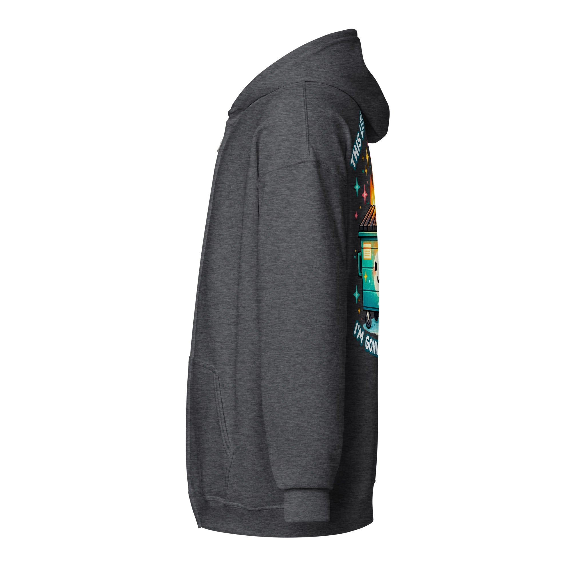 Little Light - Unisex Heavy Zip Hoodie - Stay Feral Co.