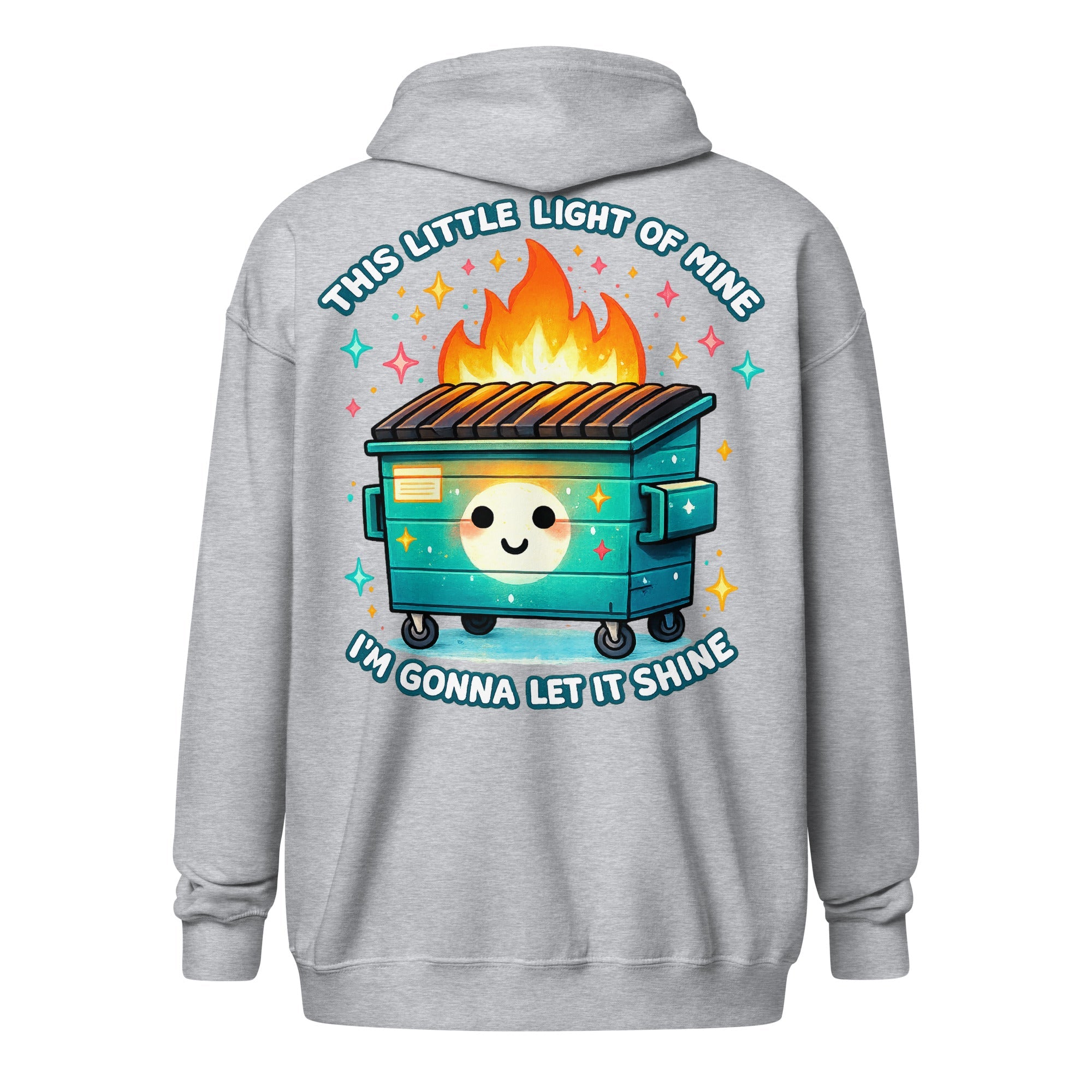 Little Light - Unisex Heavy Zip Hoodie - Stay Feral Co.