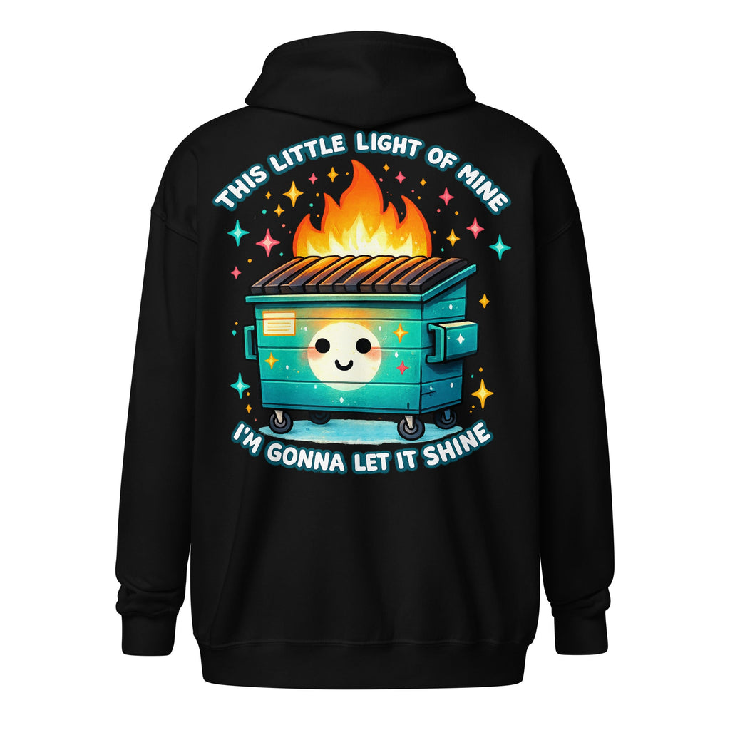 Little Light - Unisex Heavy Zip Hoodie - Stay Feral Co.