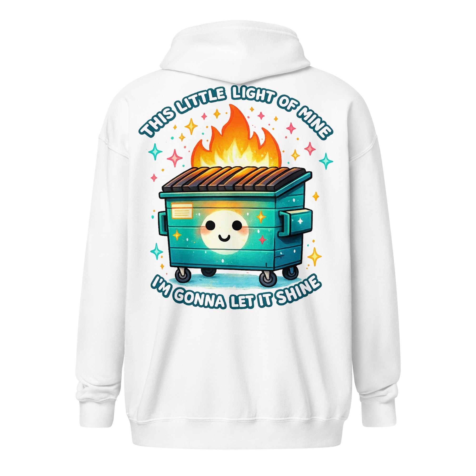 Little Light - Unisex Heavy Zip Hoodie - Stay Feral Co.