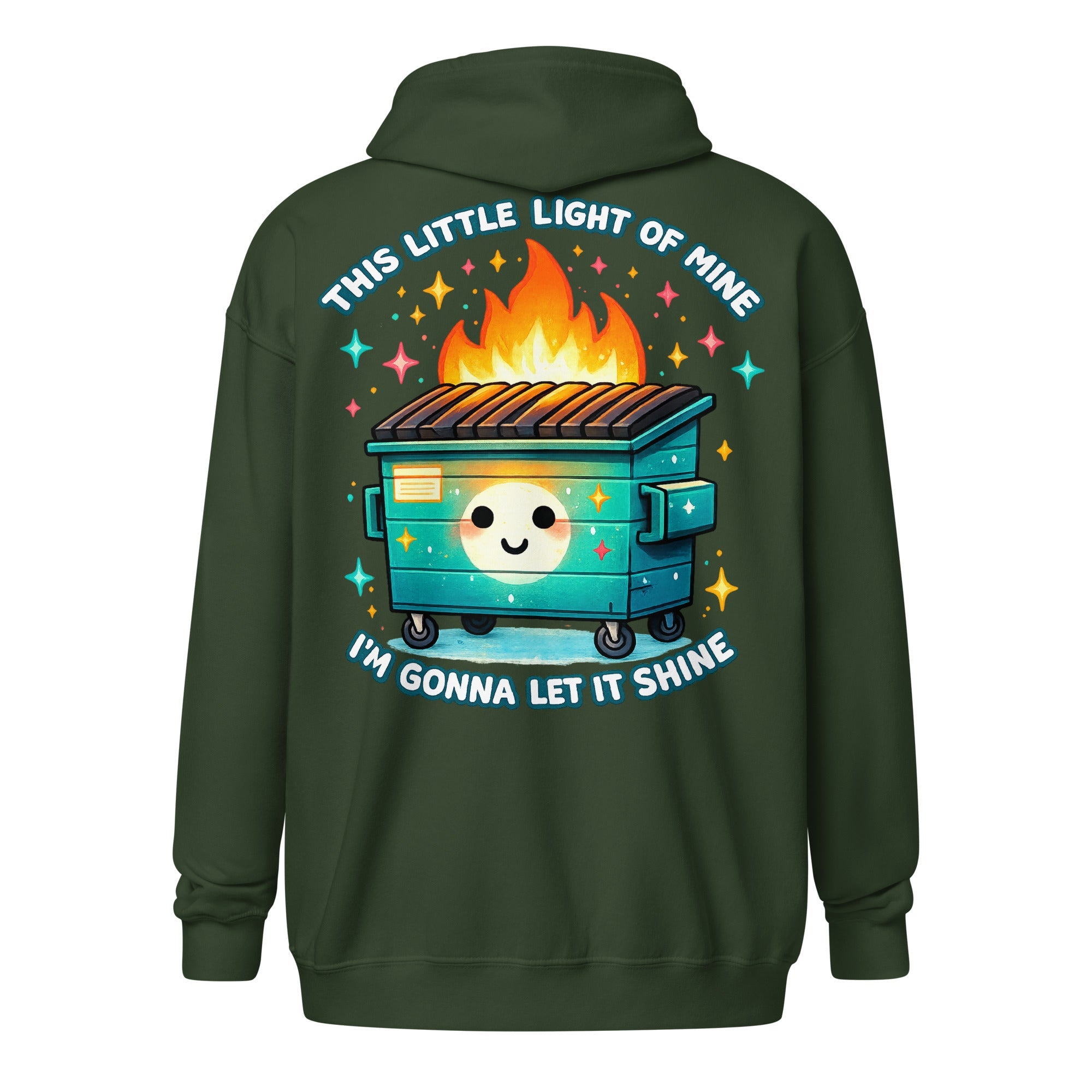 Little Light - Unisex Heavy Zip Hoodie - Stay Feral Co.