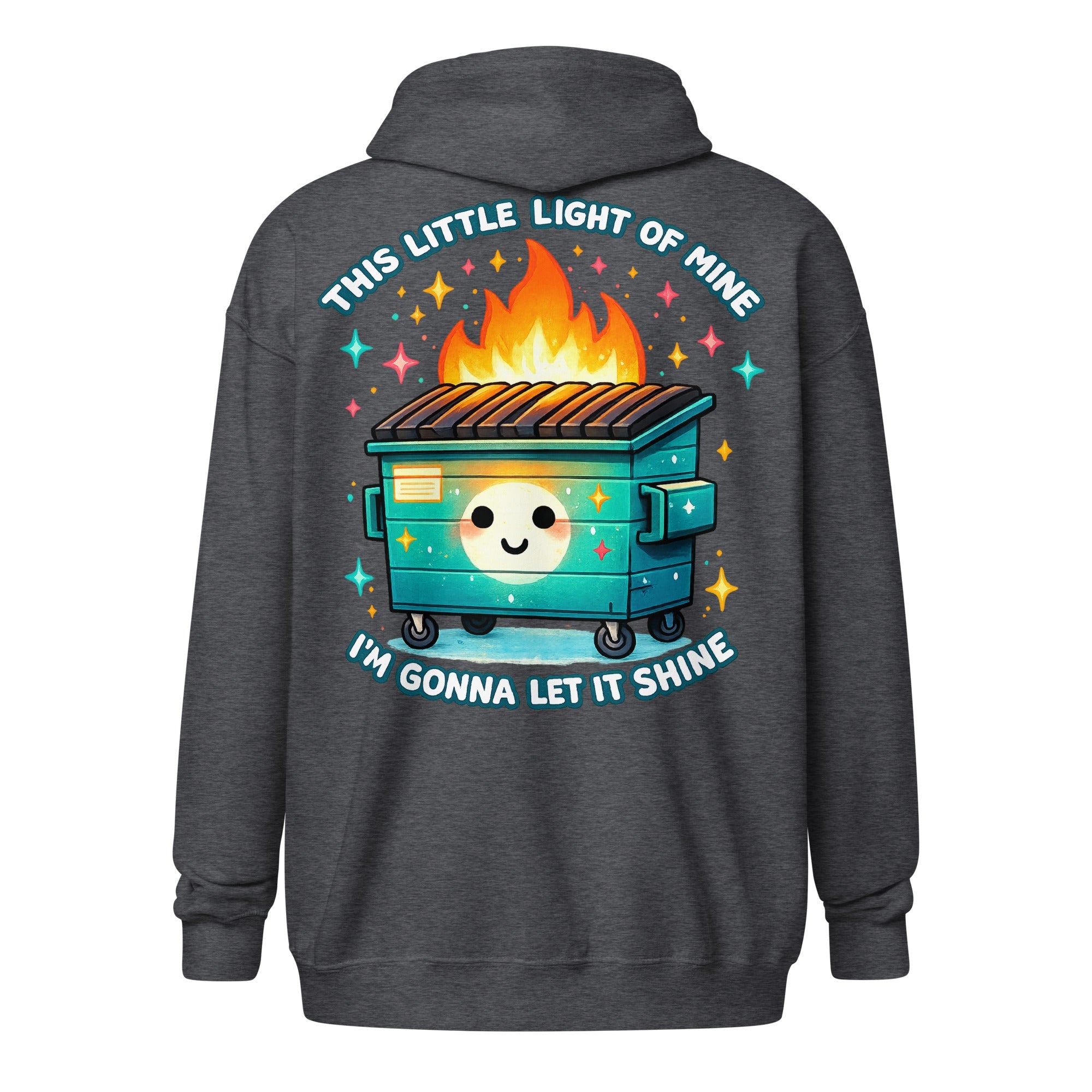 Little Light - Unisex Heavy Zip Hoodie - Stay Feral Co.