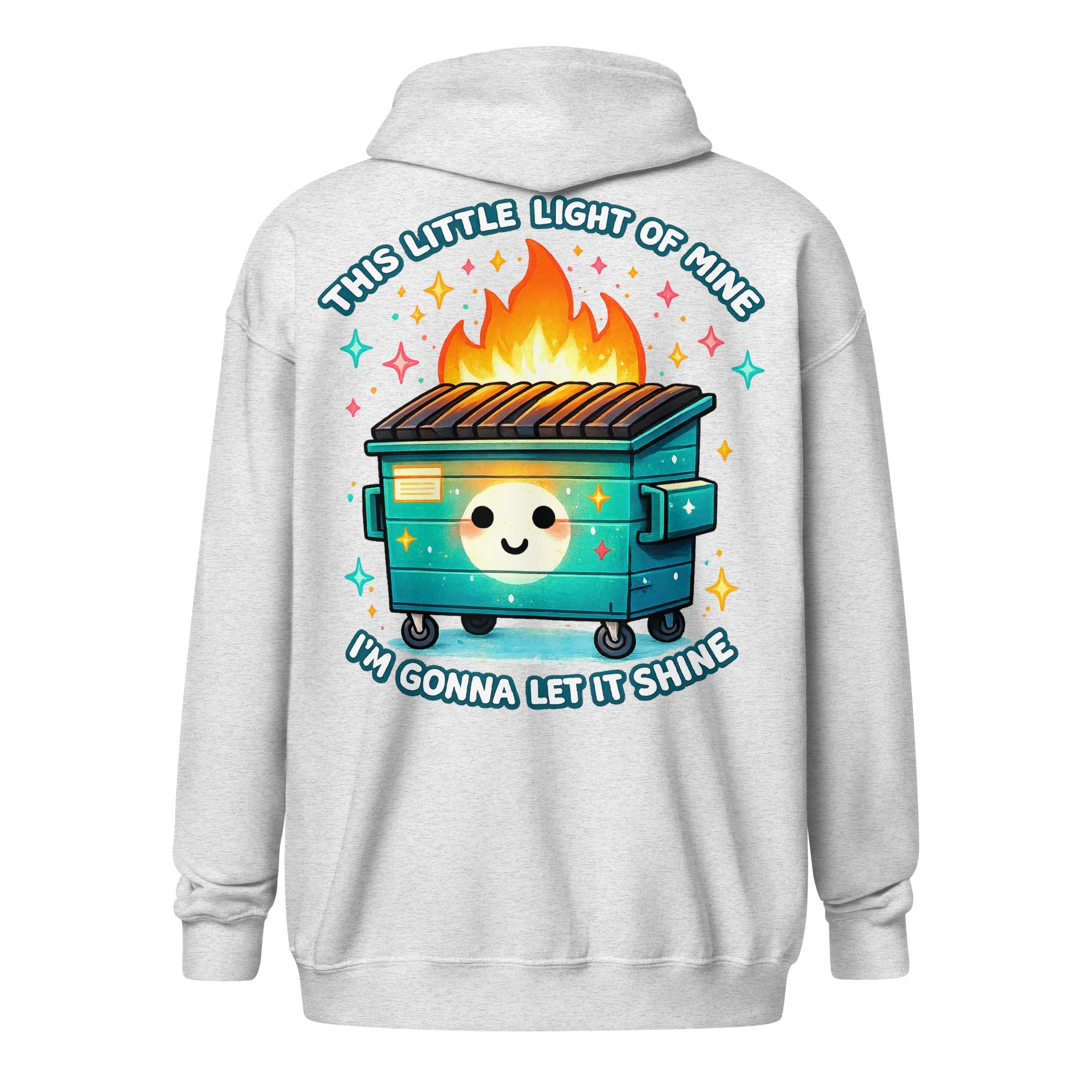 Little Light - Unisex Heavy Zip Hoodie - Stay Feral Co.