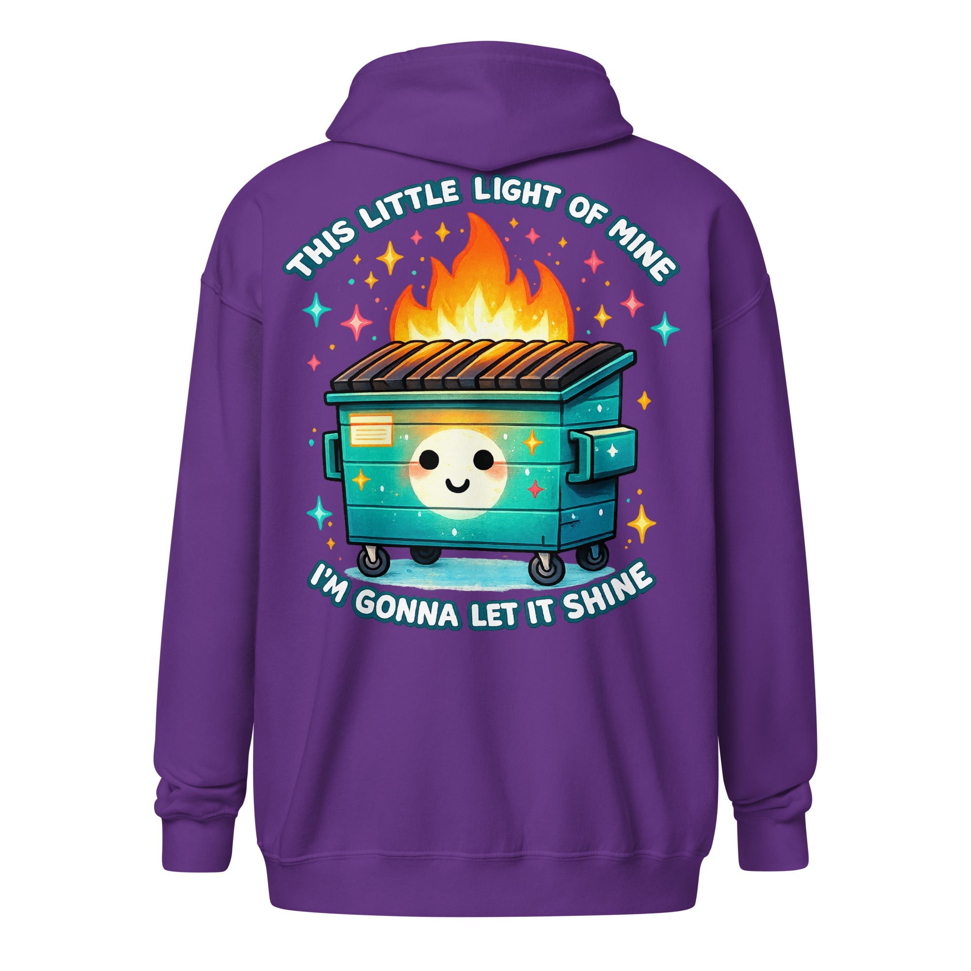 Little Light - Unisex Heavy Zip Hoodie - Stay Feral Co.