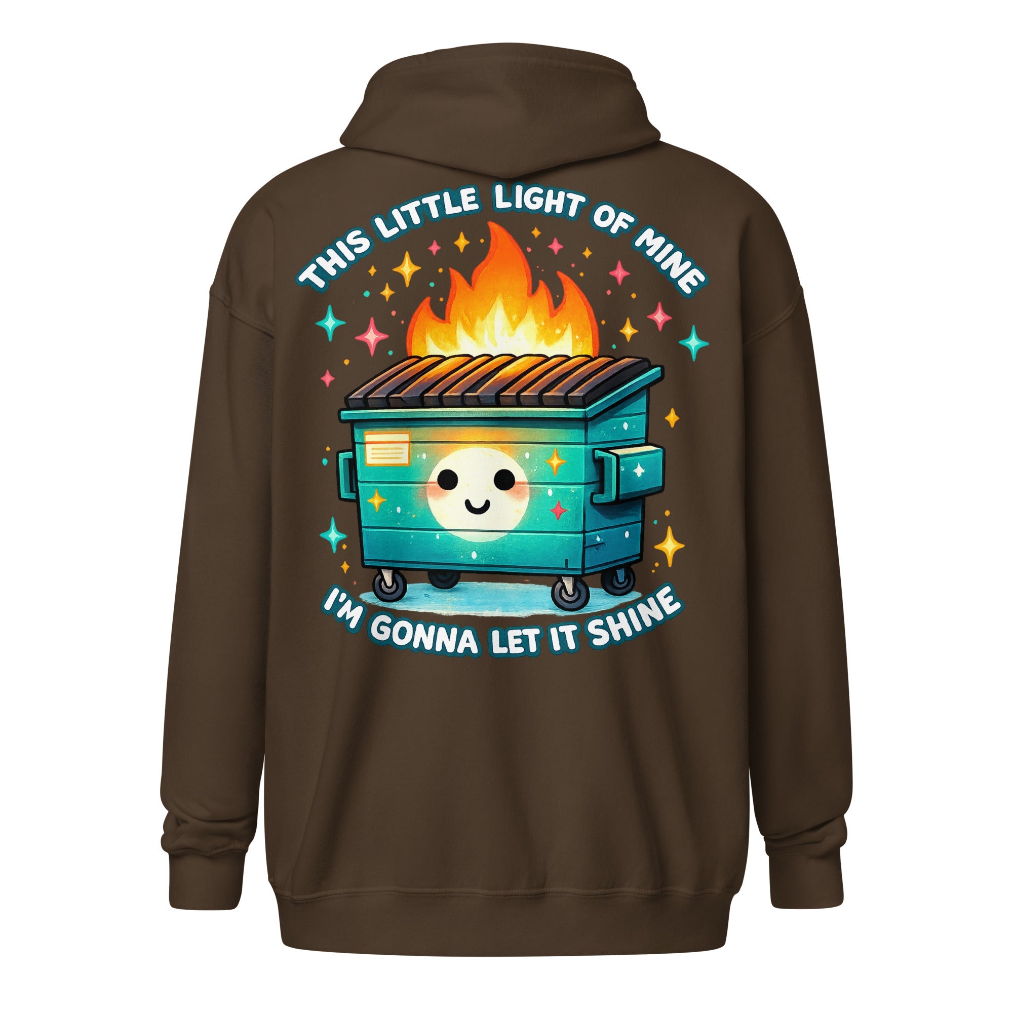 Little Light - Unisex Heavy Zip Hoodie - Stay Feral Co.