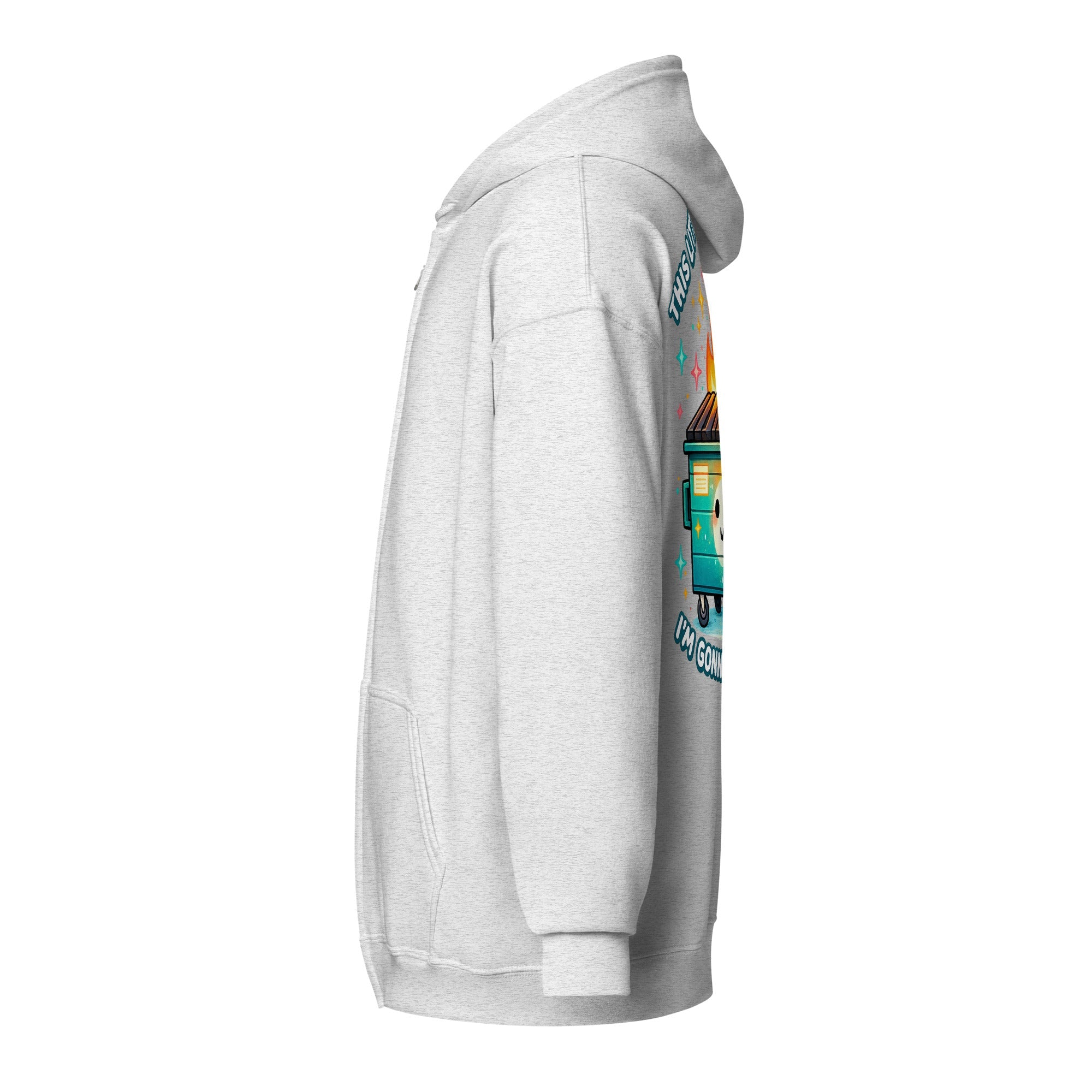 Little Light - Unisex Heavy Zip Hoodie - Stay Feral Co.
