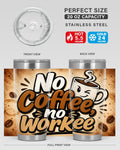 No Coffee Tumbler - Stay Feral Co.