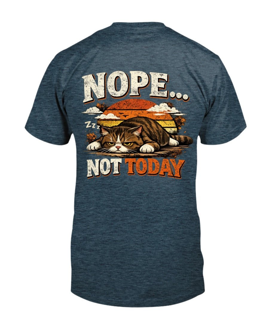 Not Today Cat Graphic Tee - Stay Feral Co.