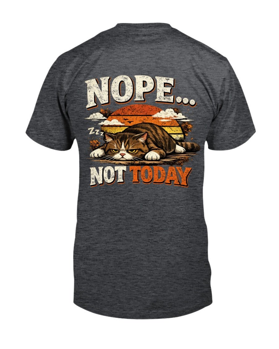 Not Today Cat Graphic Tee - Stay Feral Co.