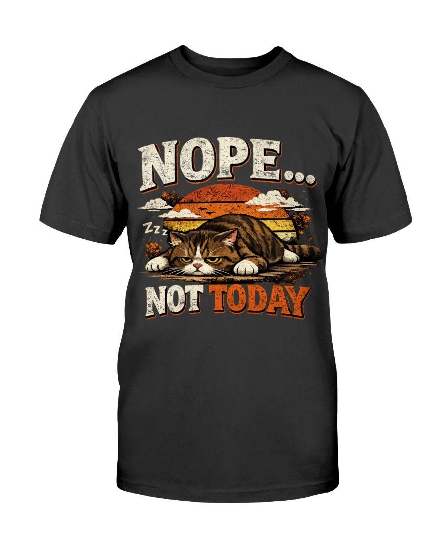 Not Today Cat Graphic Tee - Stay Feral Co.