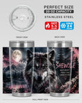 She Wolf Tumbler - Stay Feral Co.