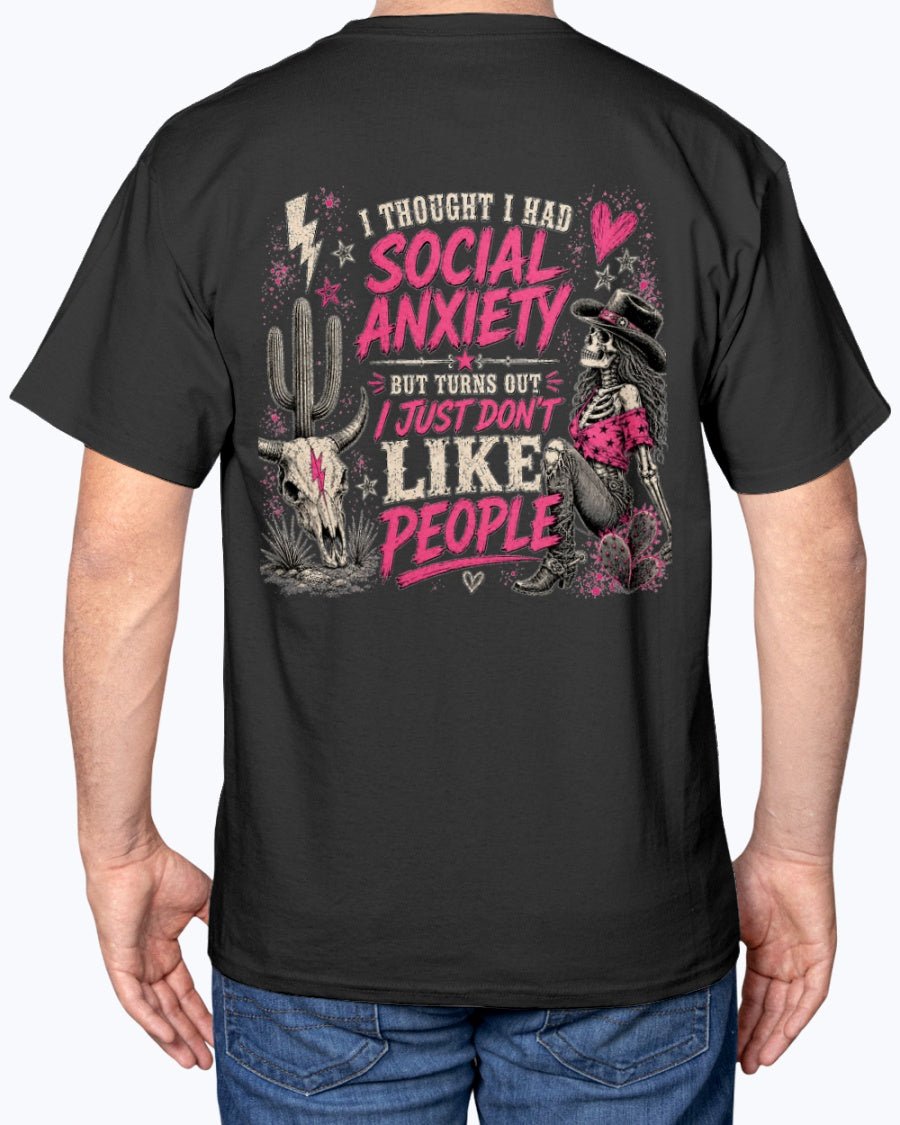 Social Anxiety Graphic Tee - Stay Feral Co.
