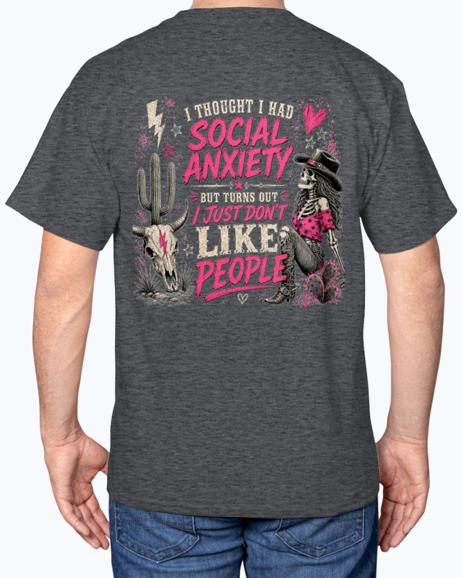 Social Anxiety Graphic Tee - Stay Feral Co.
