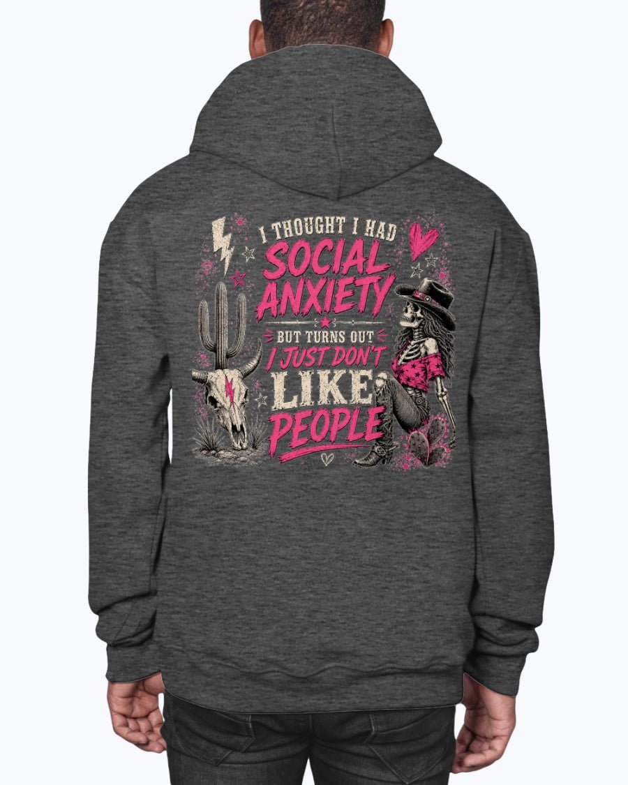 Social Anxiety Hoodie - Stay Feral Co.