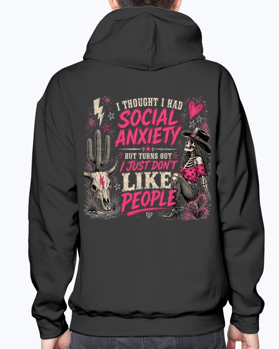 Social Anxiety Hoodie - Stay Feral Co.