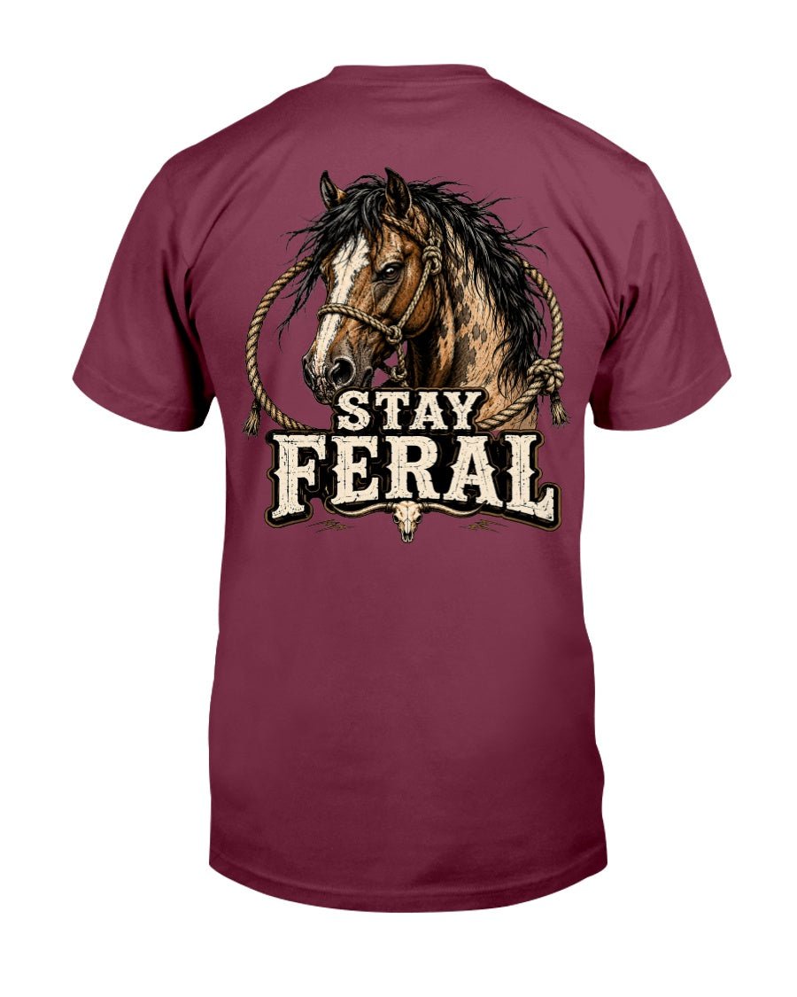 Stay Feral Horse Graphic Tee - Stay Feral Co.