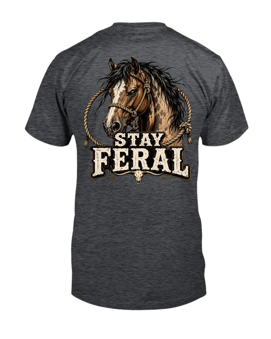 Stay Feral Horse Graphic Tee - Stay Feral Co.