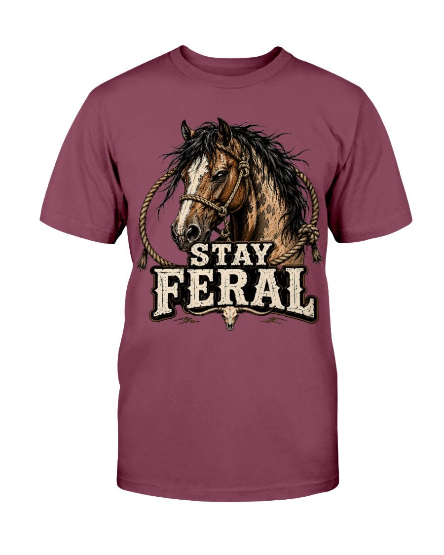 Stay Feral Horse Graphic Tee - Stay Feral Co.