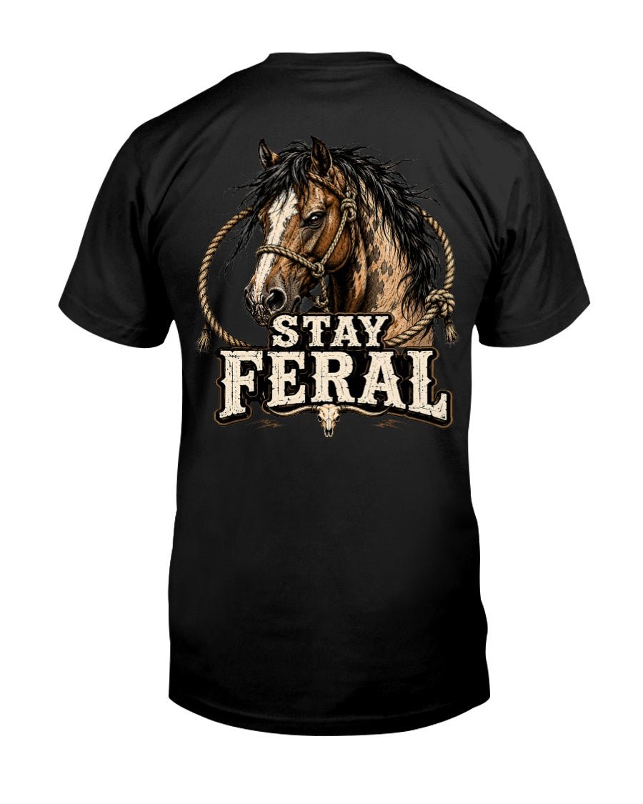 Stay Feral Horse Graphic Tee - Stay Feral Co.