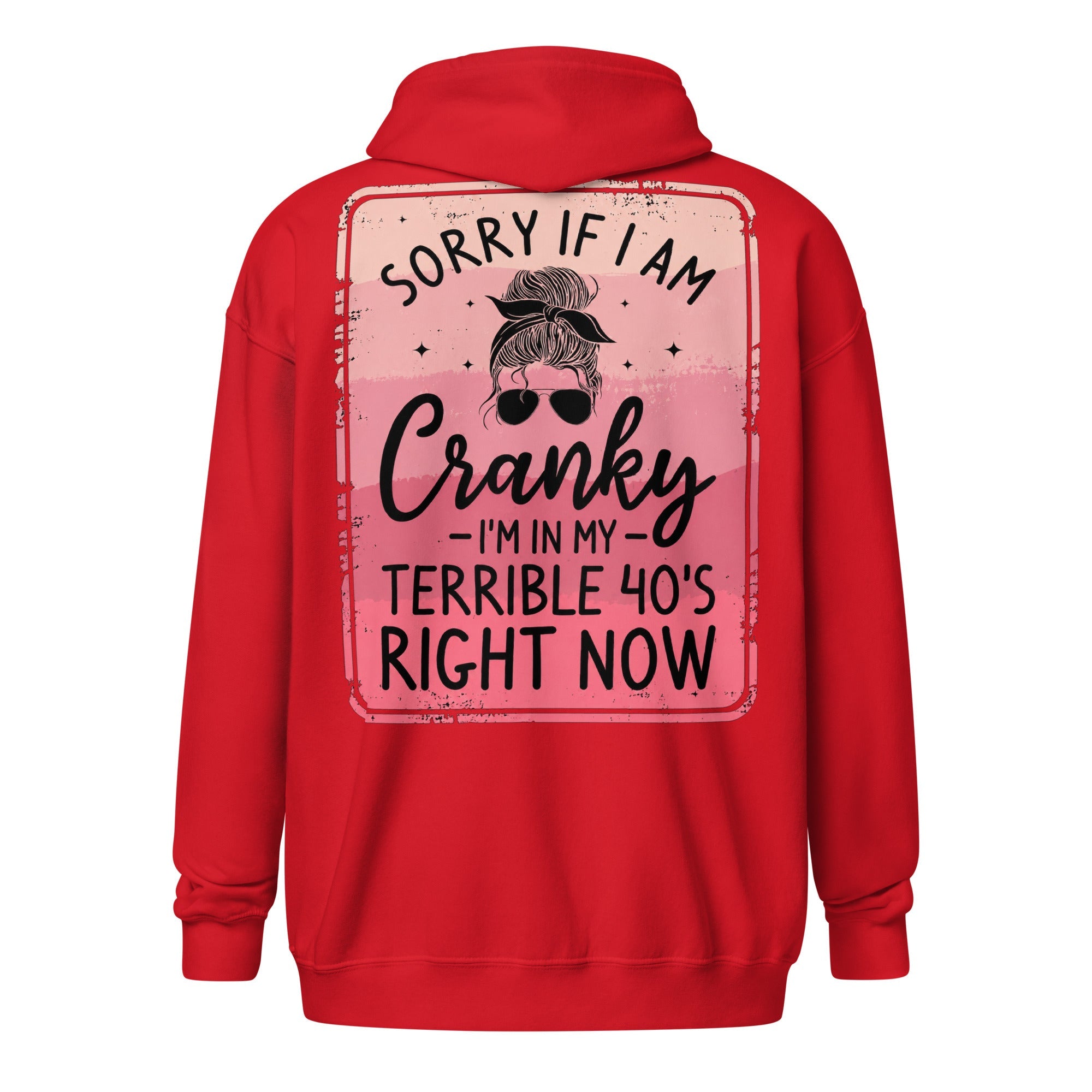 Terrible 40's - Unisex heavy blend zip hoodie - Stay Feral Co.