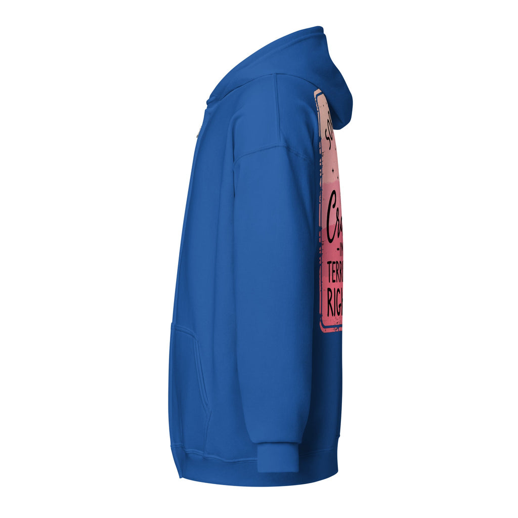 Terrible 40's - Unisex heavy blend zip hoodie - Stay Feral Co.