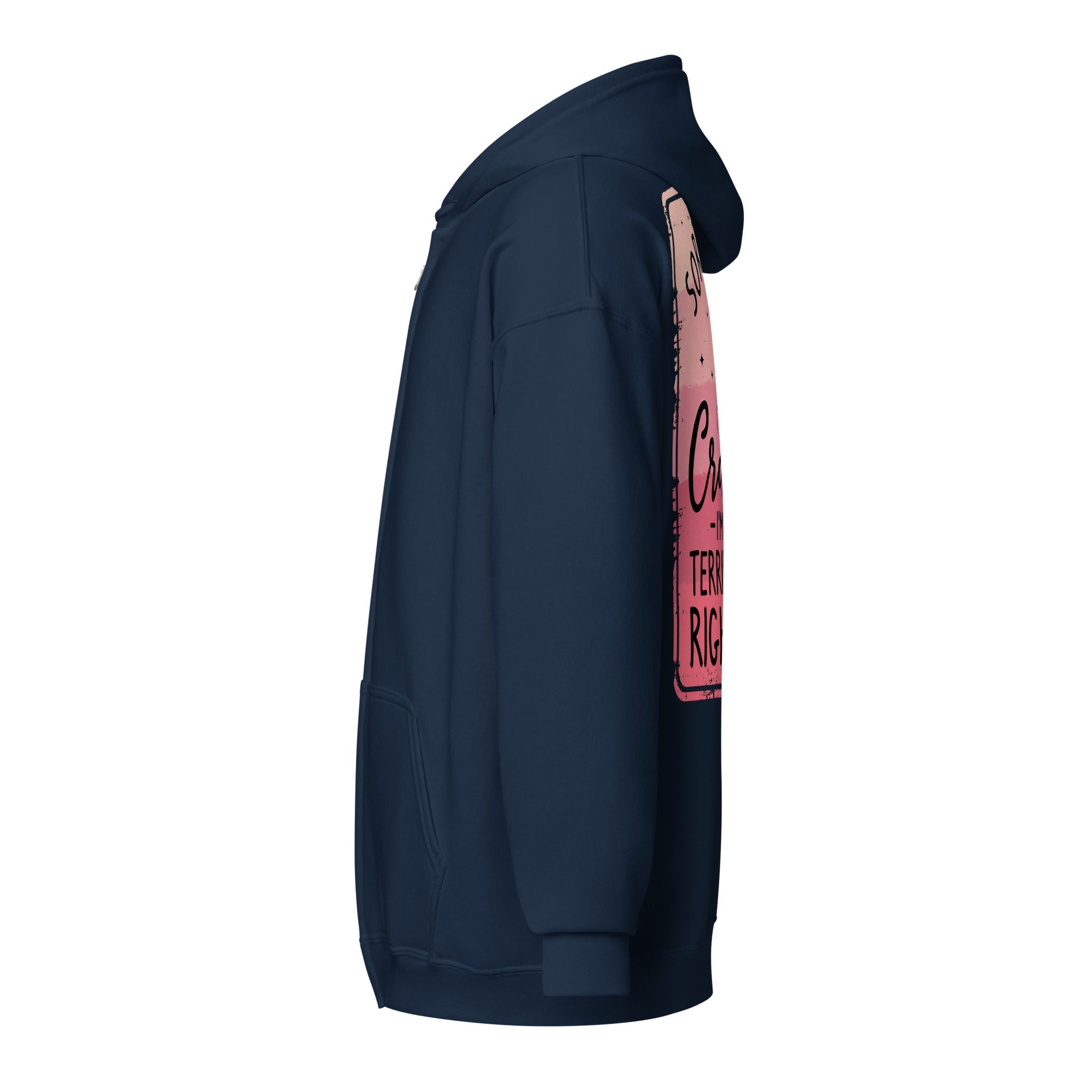 Terrible 40's - Unisex heavy blend zip hoodie - Stay Feral Co.