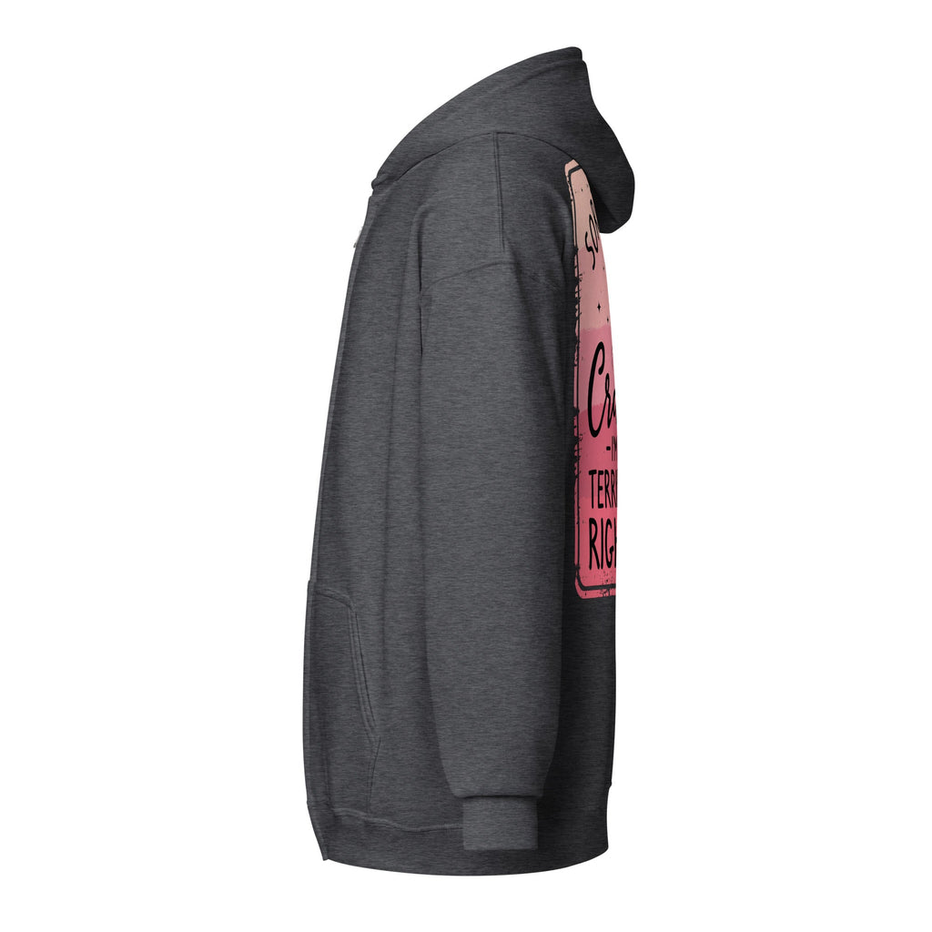 Terrible 40's - Unisex heavy blend zip hoodie - Stay Feral Co.