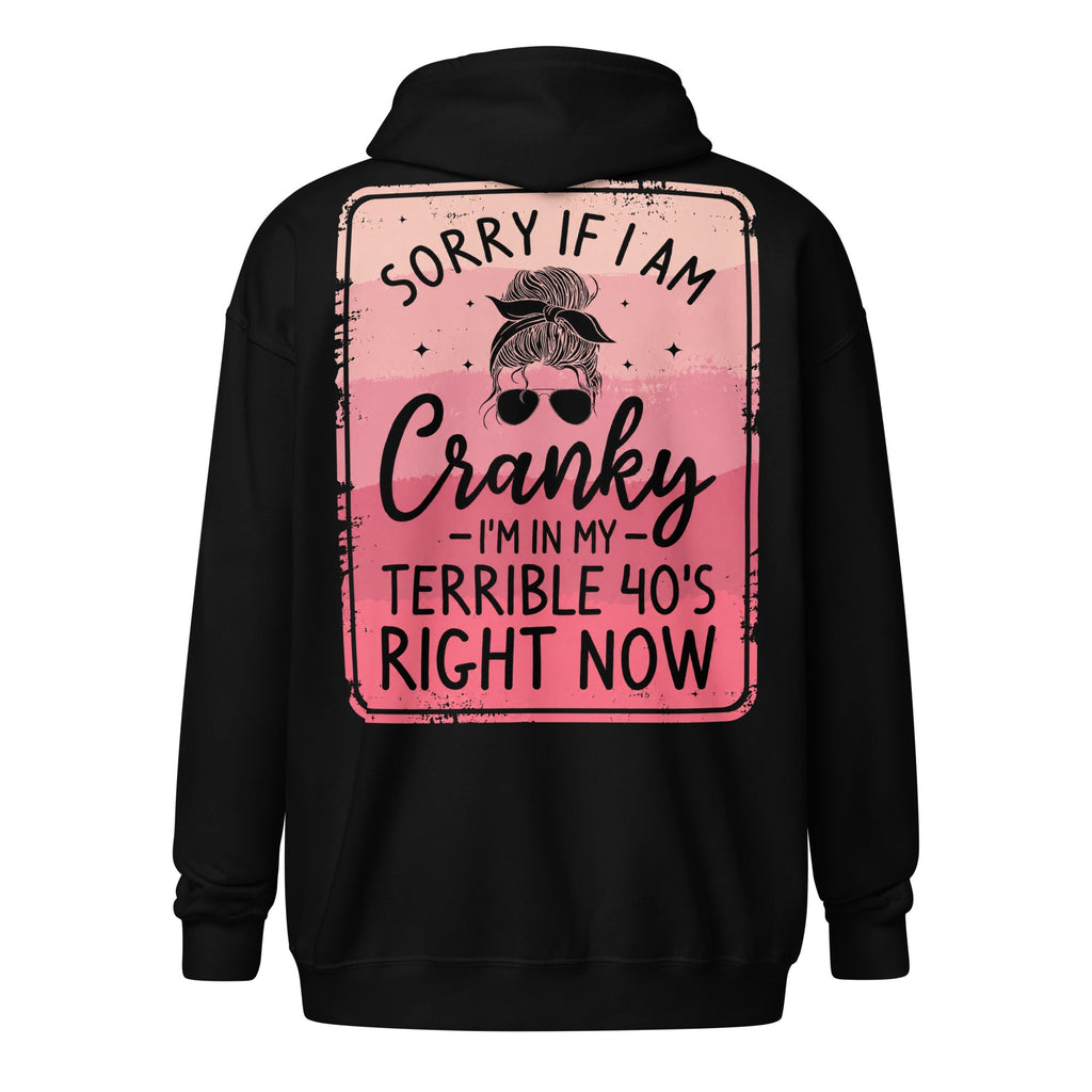 Terrible 40's - Unisex heavy blend zip hoodie - Stay Feral Co.