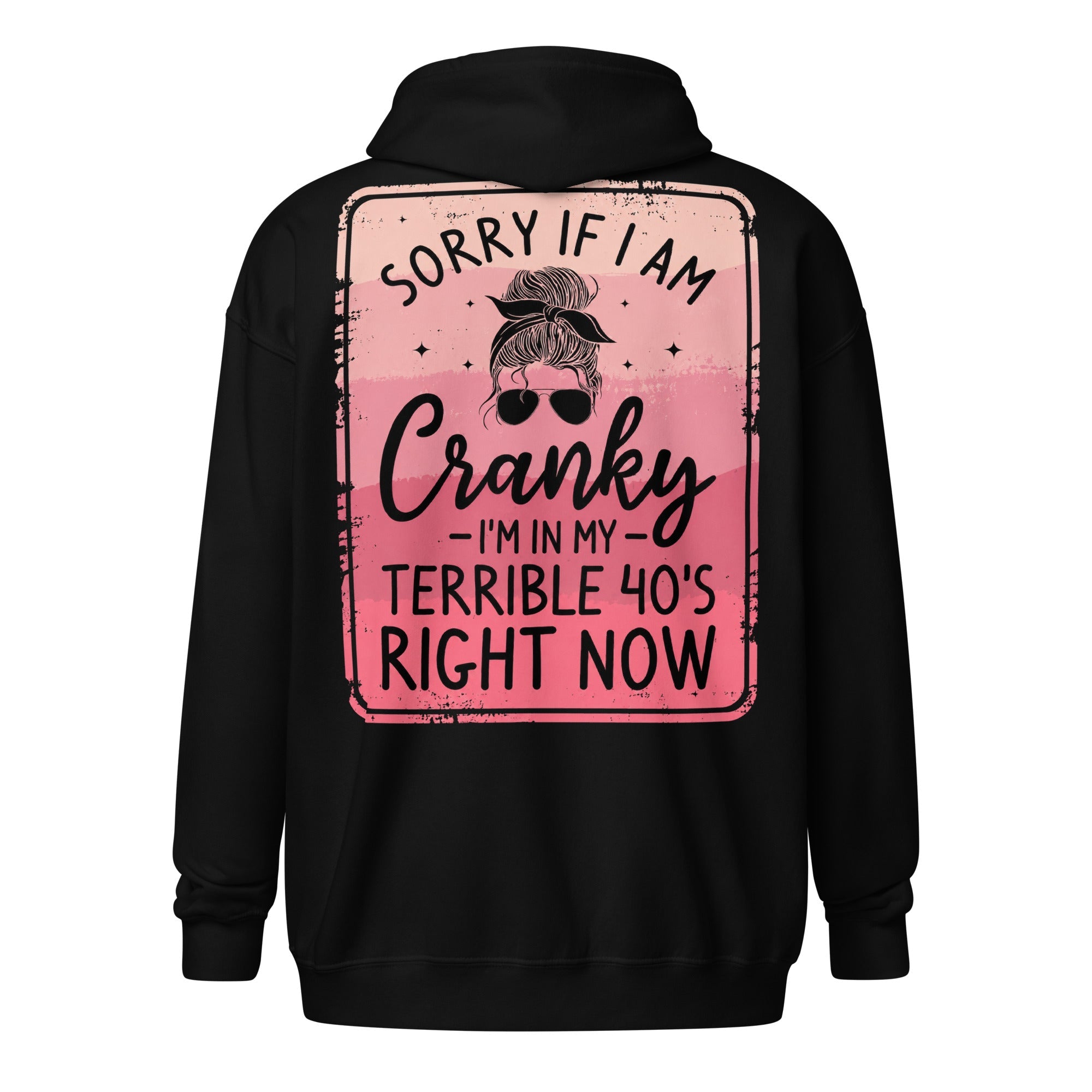 Terrible 40's - Unisex heavy blend zip hoodie - Stay Feral Co.