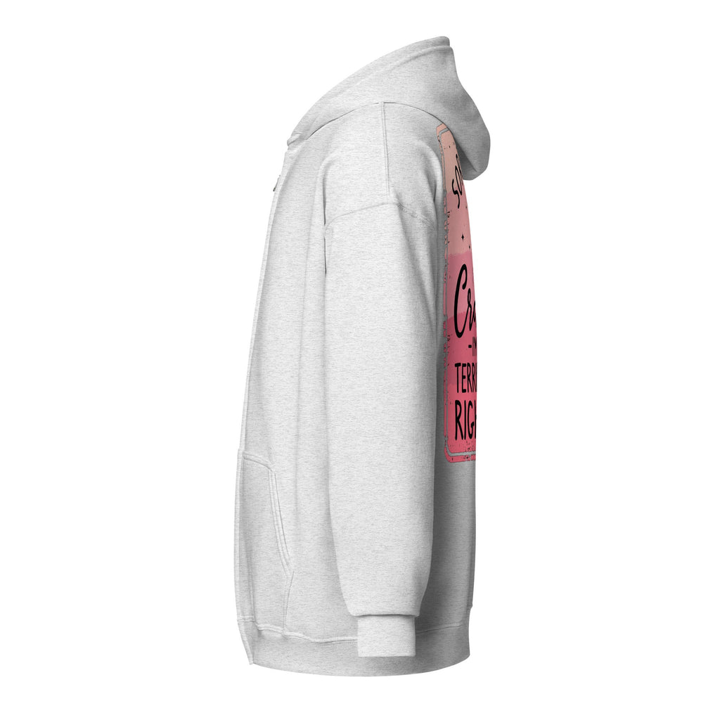 Terrible 40's - Unisex heavy blend zip hoodie - Stay Feral Co.
