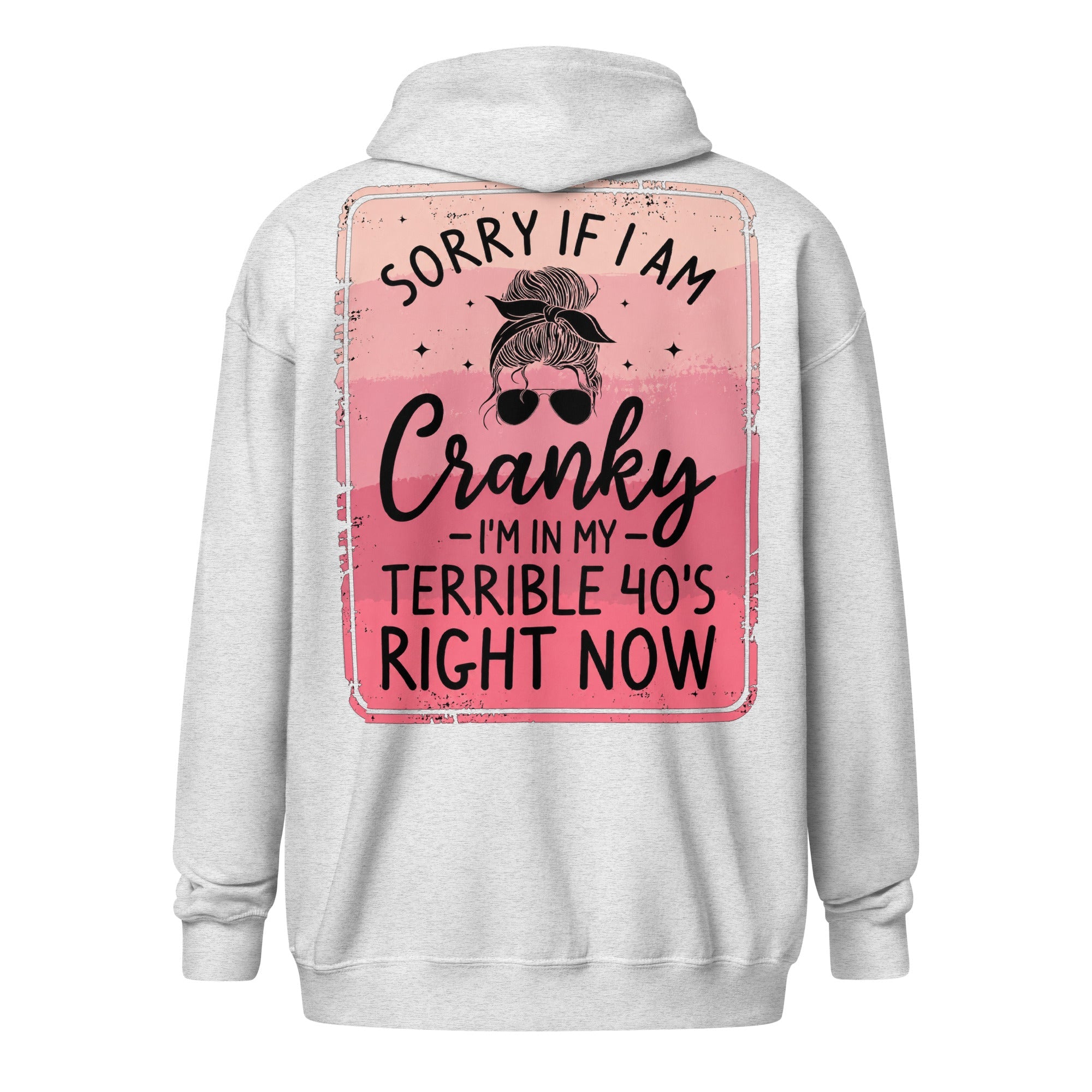 Terrible 40's - Unisex heavy blend zip hoodie - Stay Feral Co.
