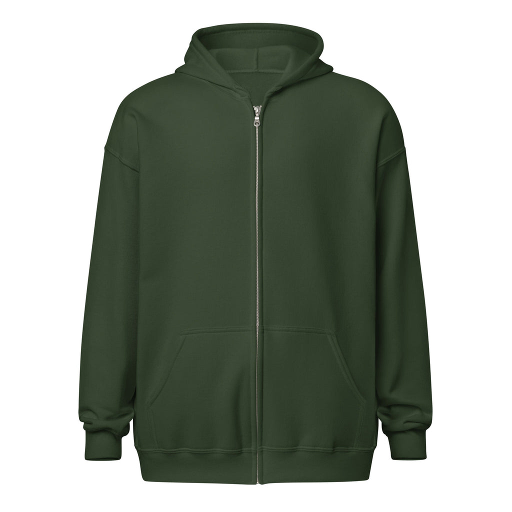 Terrible 40's - Unisex heavy blend zip hoodie - Stay Feral Co.