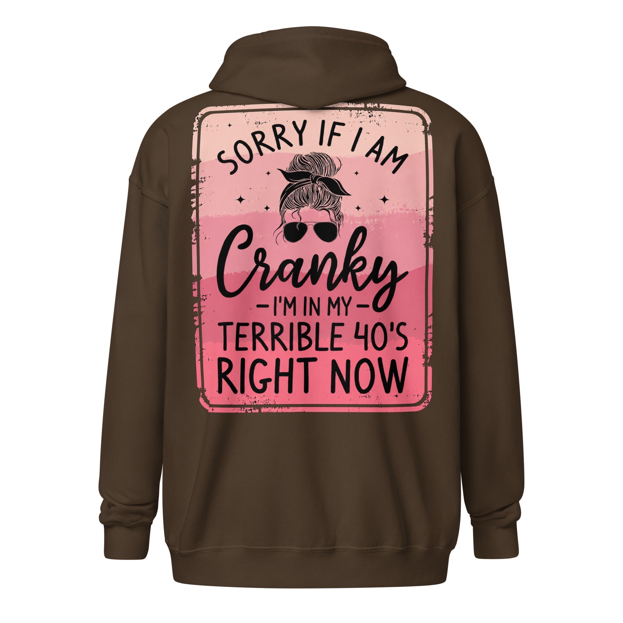Terrible 40's - Unisex heavy blend zip hoodie - Stay Feral Co.