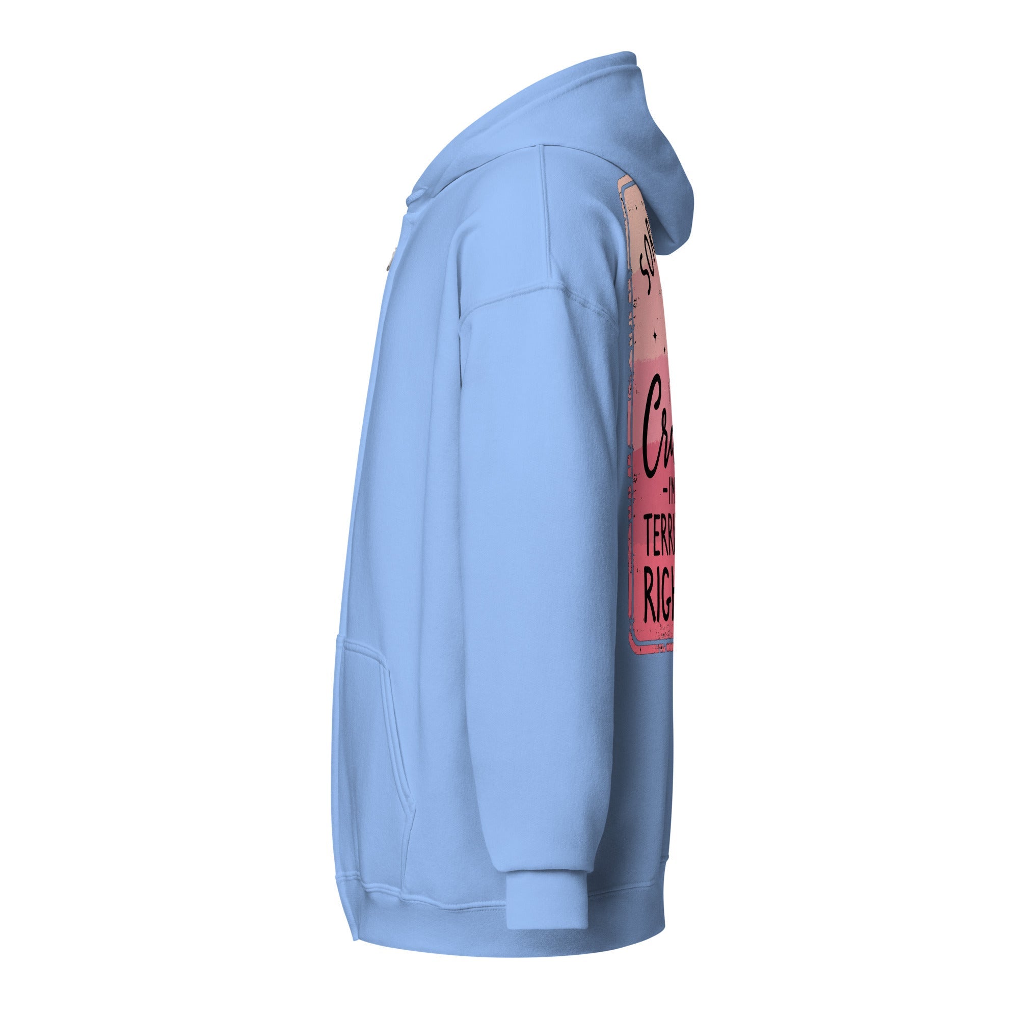 Terrible 40's - Unisex heavy blend zip hoodie - Stay Feral Co.