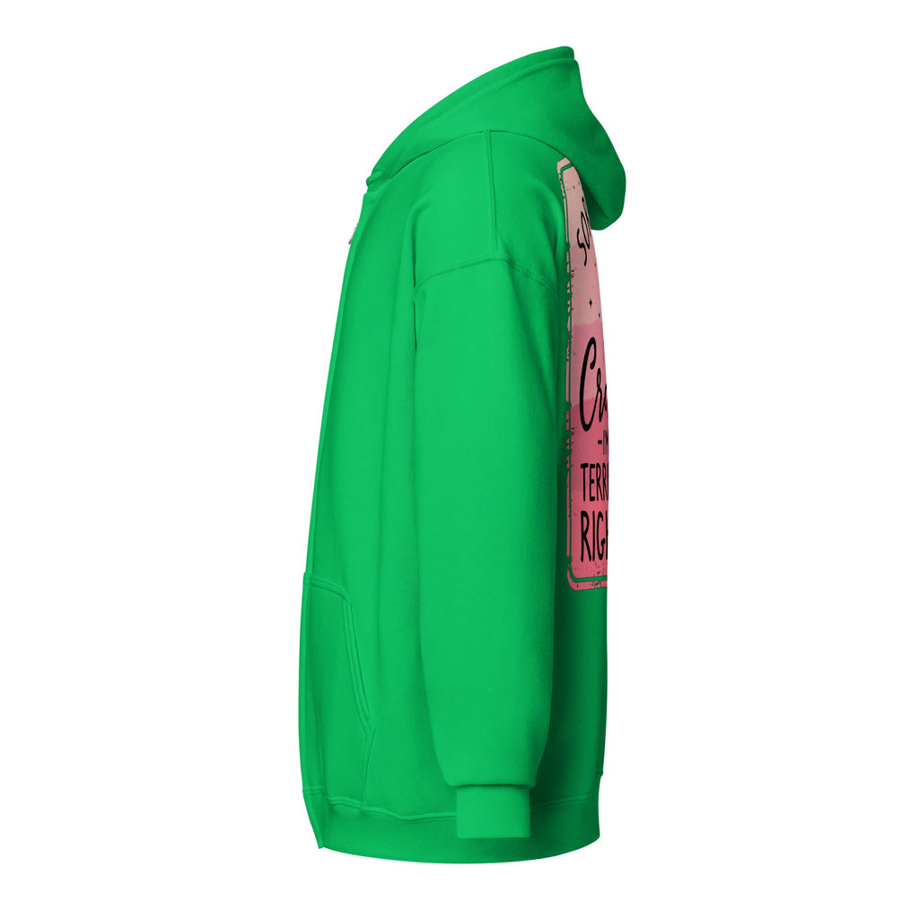 Terrible 40's - Unisex heavy blend zip hoodie - Stay Feral Co.