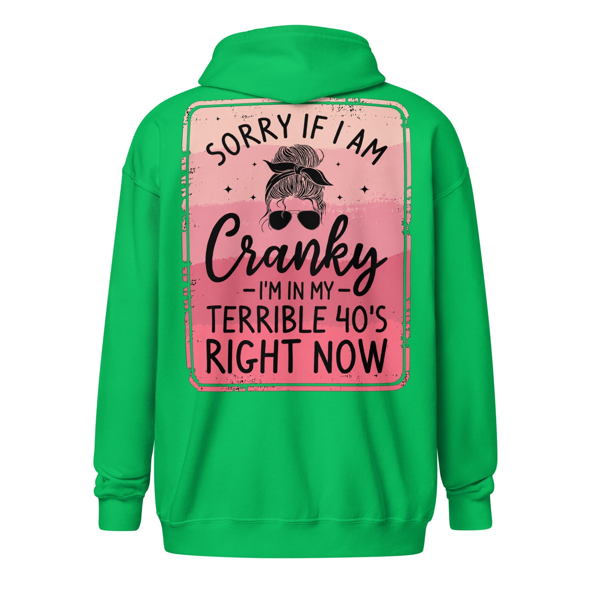 Terrible 40's - Unisex heavy blend zip hoodie - Stay Feral Co.