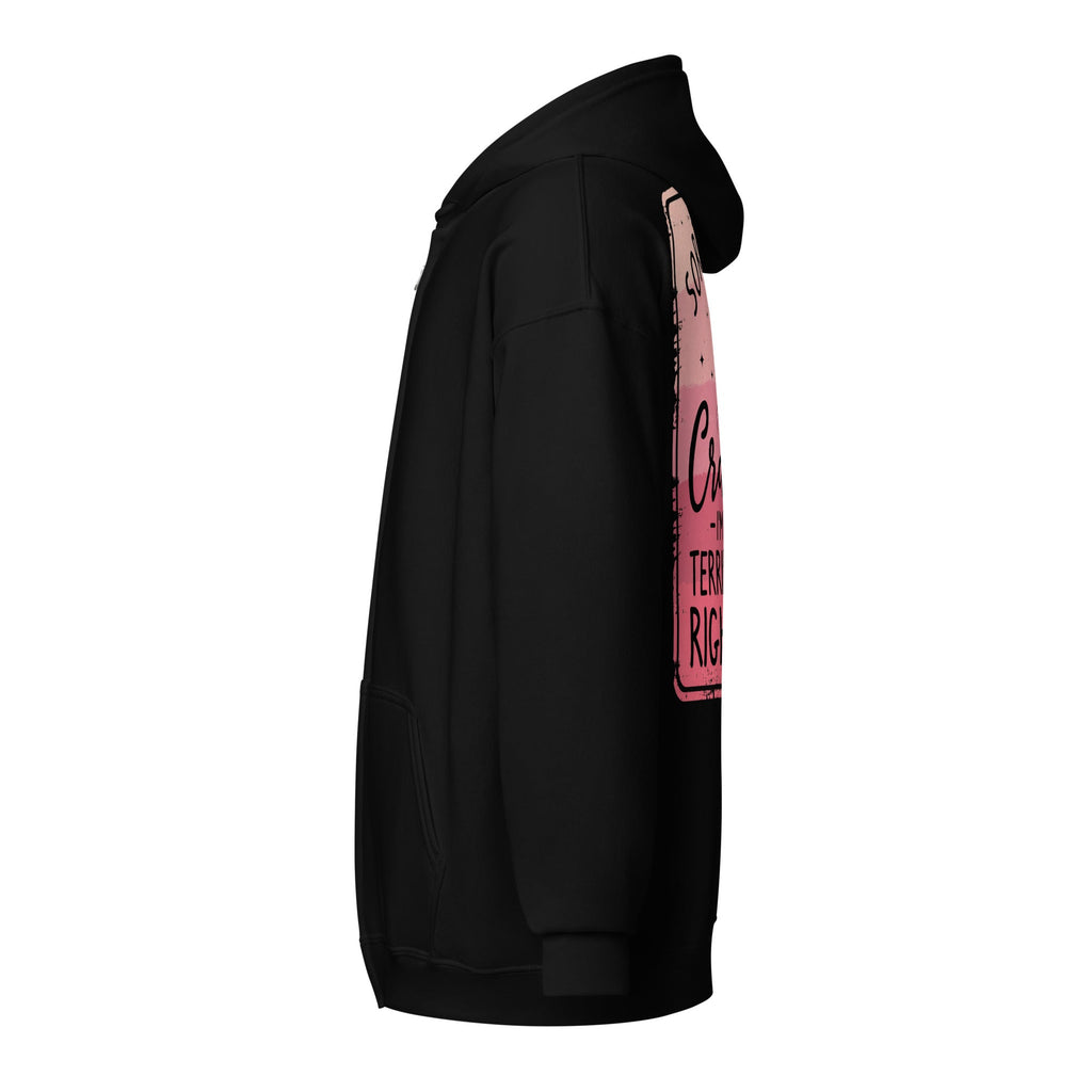 Terrible 40's - Unisex heavy blend zip hoodie - Stay Feral Co.