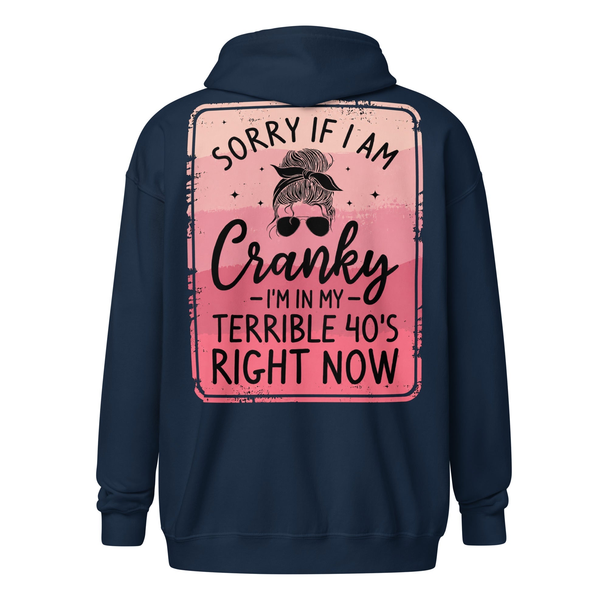Terrible 40's - Unisex heavy blend zip hoodie - Stay Feral Co.