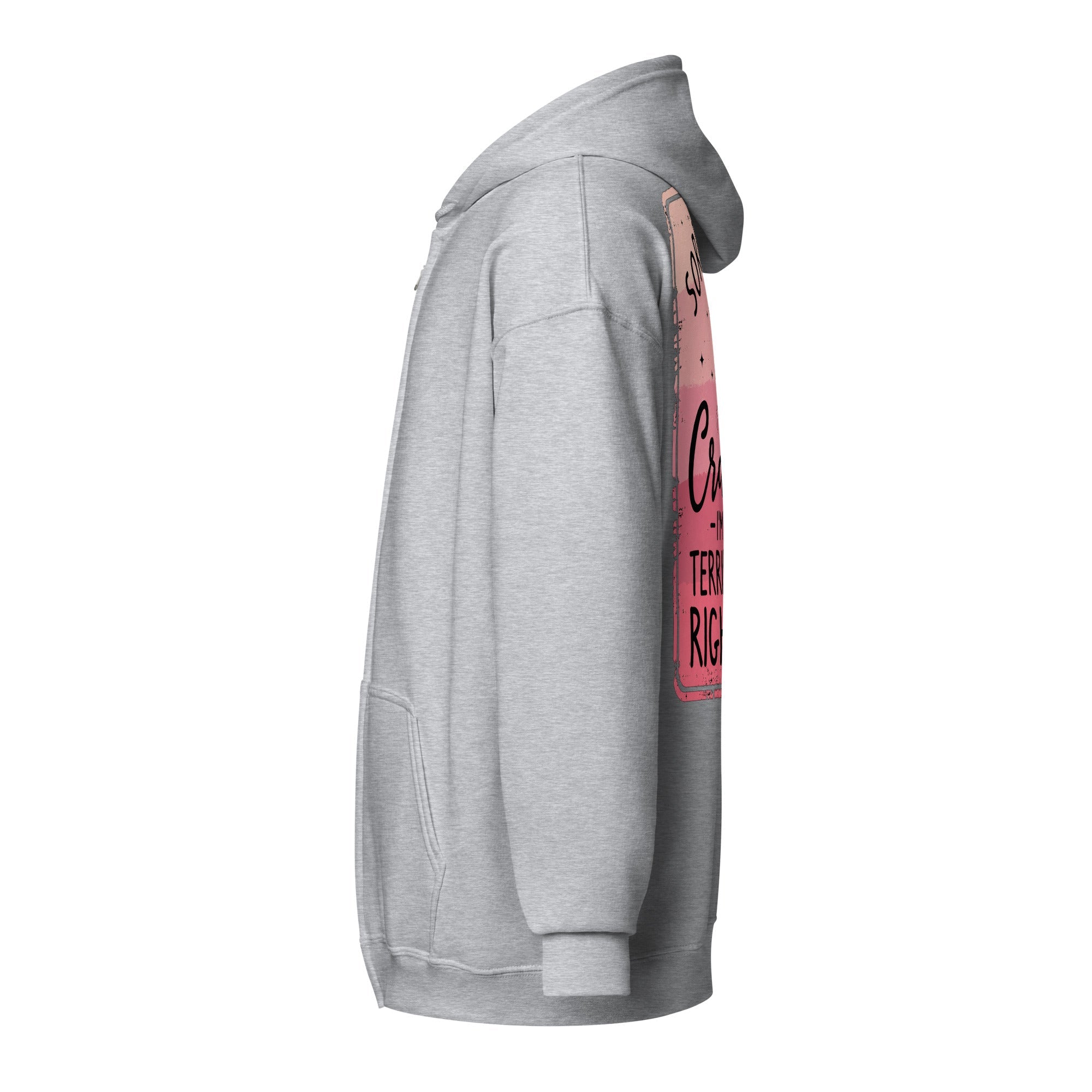 Terrible 40's - Unisex heavy blend zip hoodie - Stay Feral Co.