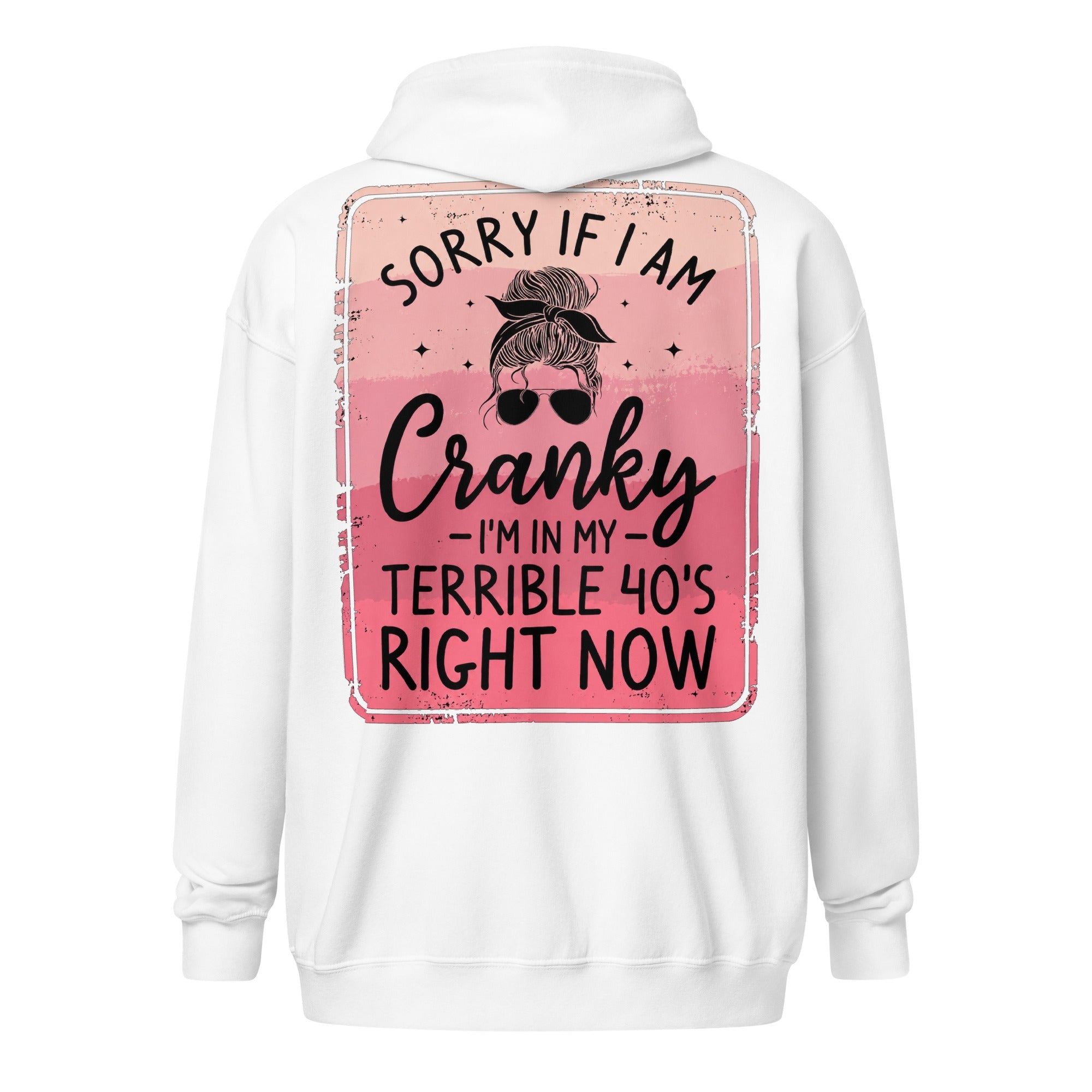 Terrible 40's - Unisex heavy blend zip hoodie - Stay Feral Co.