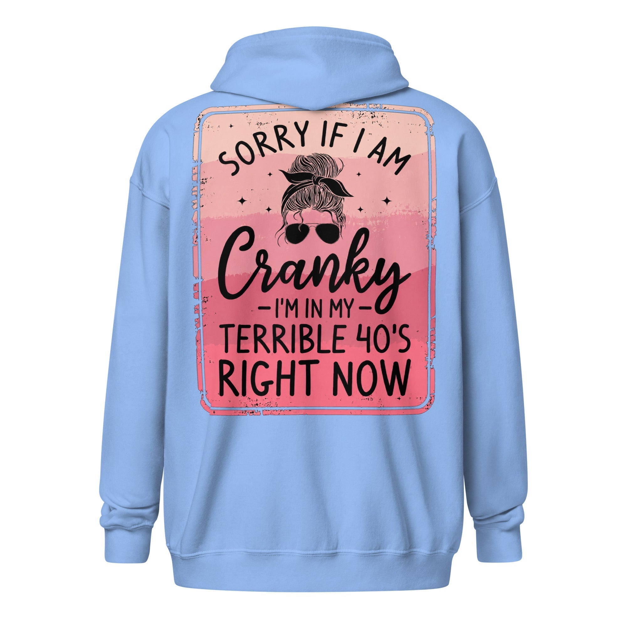 Terrible 40's - Unisex heavy blend zip hoodie - Stay Feral Co.