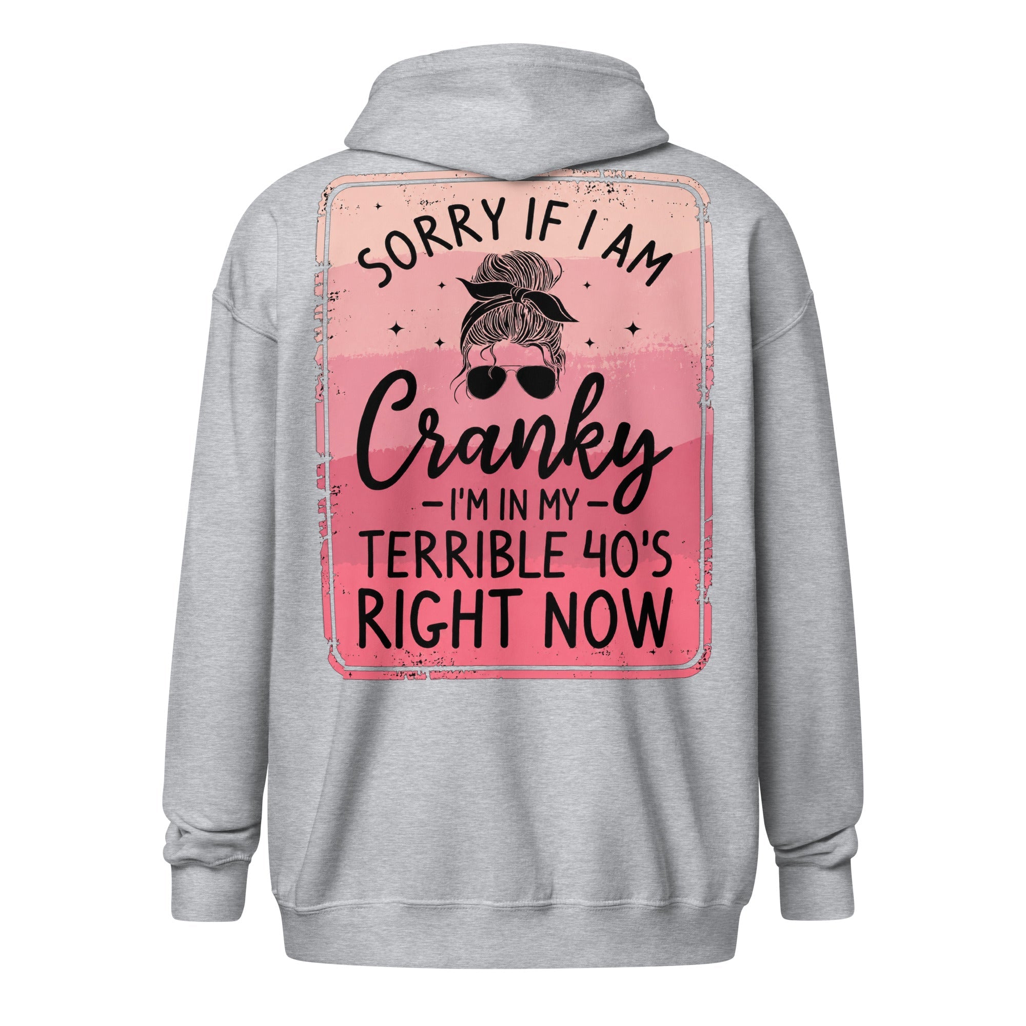 Terrible 40's - Unisex heavy blend zip hoodie - Stay Feral Co.